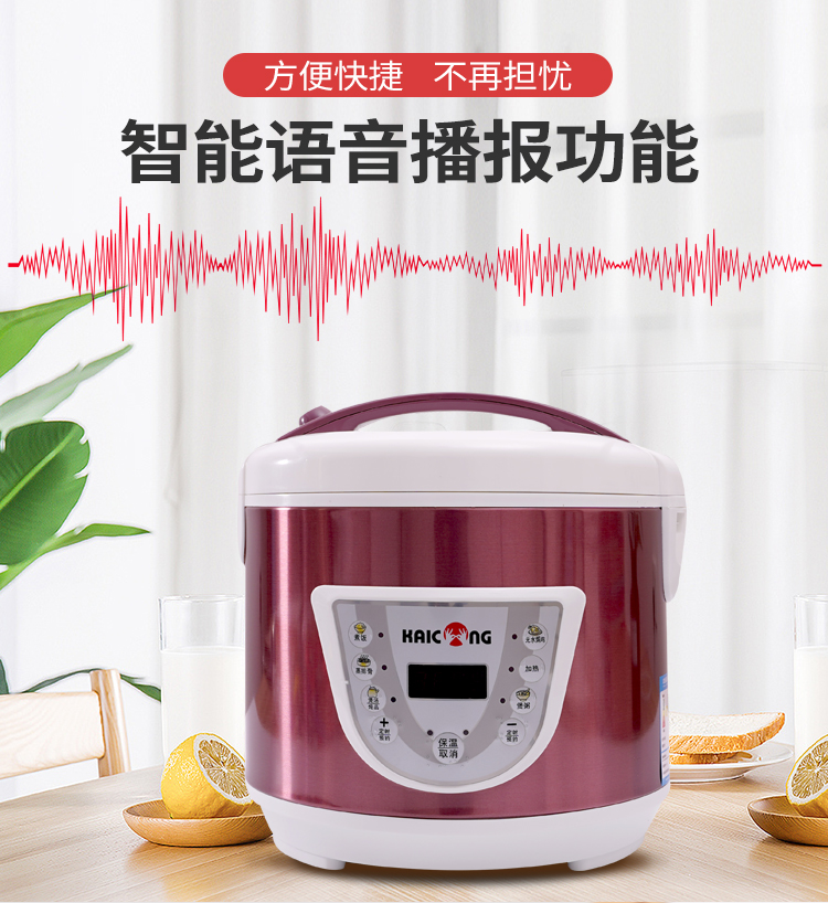 智能語音IC電飯煲