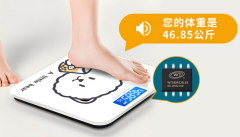 體重秤藍(lán)牙語音芯片方案-WT2605藍(lán)牙音頻ic在電子秤上的應(yīng)用
